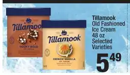 Super King Markets Tillamook Old Fashioned Ice Cream offer