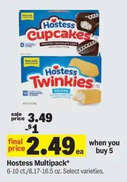 Meijer Hostess Multipack offer