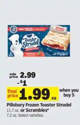 Pillsbury Frozen Toaster Strudel