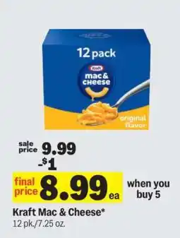 Meijer Kraft Mac & Cheese offer