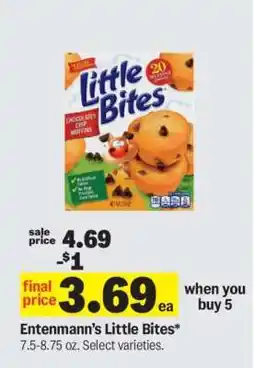 Meijer Entenmann's Little Bites offer