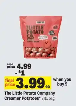 Meijer The Little Potato Company Creamer Potatoes offer
