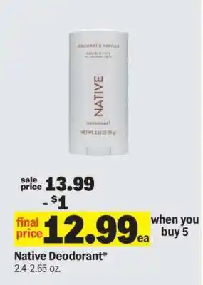 Native Deodorant