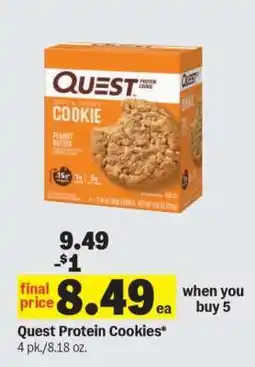 Meijer Quest Protein Cookies offer