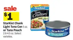Meijer Starkist Chunk Light Tuna offer