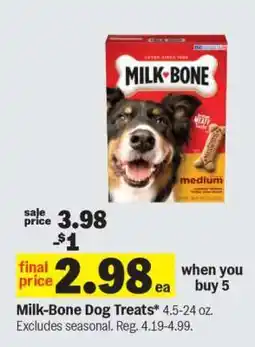 Meijer Milk-Bone Dog Treats offer