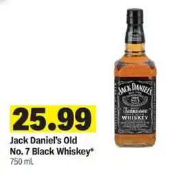 Meijer Jack Daniel's Old No. 7 Black Whiskey offer
