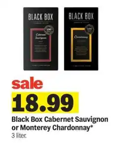 Meijer Black Box Cabernet Sauvignon or Monterey Chardonnay offer