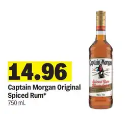 Meijer Captain Morgan Original Spiced Rum offer