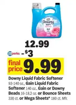 Meijer Downy Liquid Fabric Softener offer
