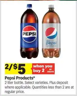 Meijer Pepsi Products offer