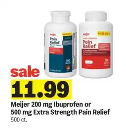 Meijer Meijer Pain Relief offer