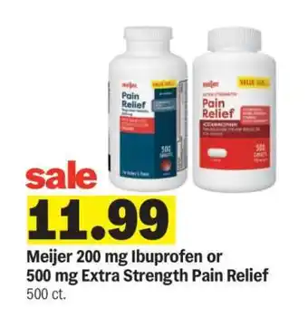 Meijer Meijer Pain Relief offer