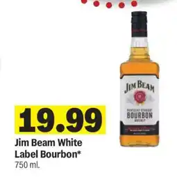 Meijer Jim Beam White Label Bourbon offer