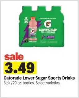 Meijer Gatorade lower sugar sports drinks offer