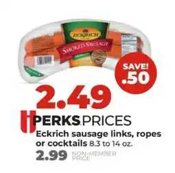 Hy-Vee Eckrich sausage offer