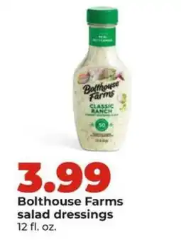 Hy-Vee Bolthouse Farms salad dressings offer