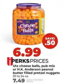 Hy-Vee Utz Cheese Balls offer