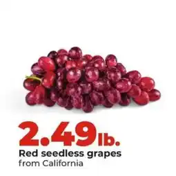 Hy-Vee Red Seedless Grapes offer