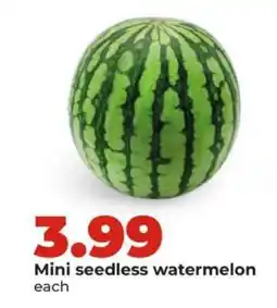 Hy-Vee Mini Seedless Watermelon offer