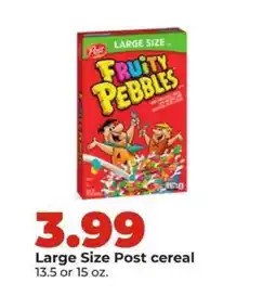 Hy-Vee Fruity Pebbles offer