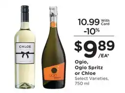 Kroger Ogio, Ogio Spritz or Chloe offer