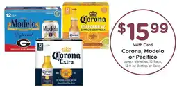 Kroger Corona, Modelo or Pacifico offer