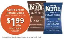 Kroger Kettle Brand Potato Chips offer