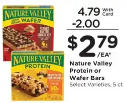 Kroger Nature Valley Protein or Wafer Bars offer