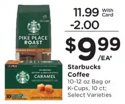 Kroger Starbucks Coffee offer