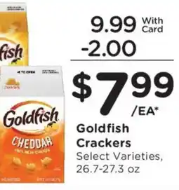 Kroger Goldfish Crackers offer