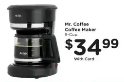 Kroger Mr. Coffee coffee maker offer