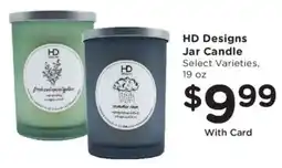 Kroger HD Designs Jar Candle offer