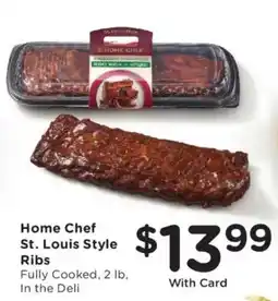 Kroger Home Chef St. Louis Style Ribs offer