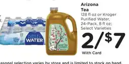 Kroger Arizona Tea offer