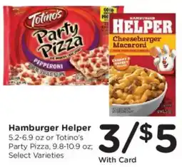 Kroger Hamburger Helper or Totino's Party Pizza offer