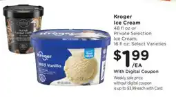 Kroger Kroger ice cream offer