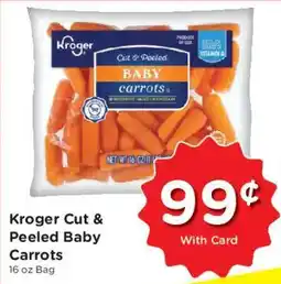 Kroger Kroger cut & peeled baby carrots offer