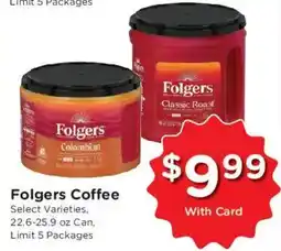 Kroger Folgers Coffee offer