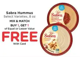 Kroger Sabra Hummus offer