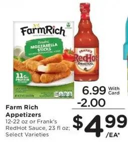Kroger Farm Rich Appetizers offer