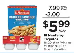 Kroger El Monterey Taquitos offer