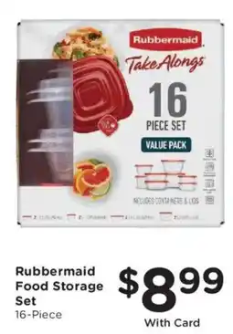 Kroger Rubbermaid food storage set offer