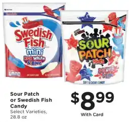 Kroger Sour Patch or Swedish Fish Candy offer