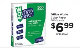 Kroger Office Works multi-purpose copy paper offer