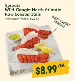Sprouts Farmers Market Sprouts Wild-Caught North Atlantic Raw Lobster Tails offer