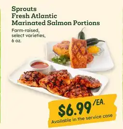 Sprouts Farmers Market Sprouts Fresh Atlantic Marinated Salmon Portions offer