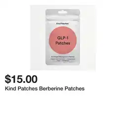 Belk Kind Patches Berberine Patches offer