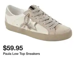 Belk Paula Low Top Sneakers offer