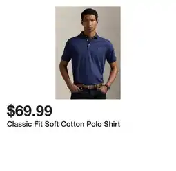 Belk Classic Fit Soft Cotton Polo Shirt offer
